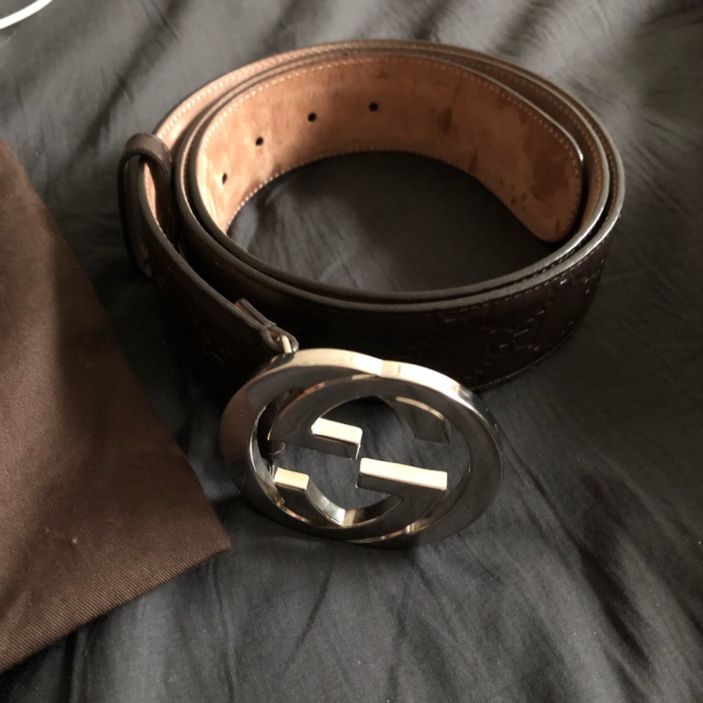 Gucci signature Leather Belt